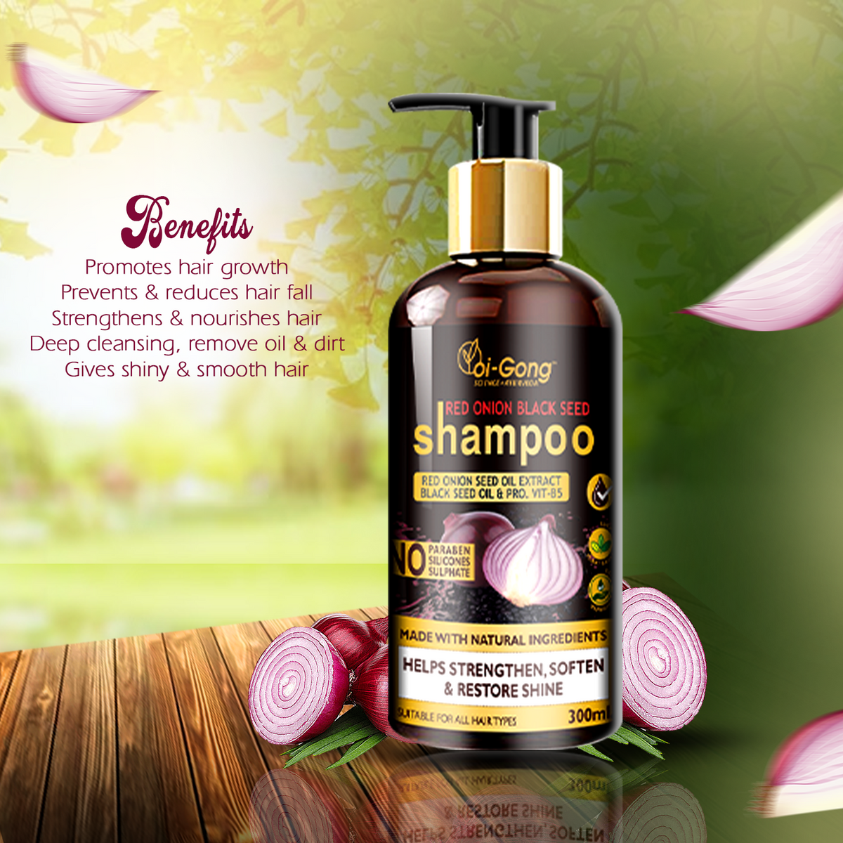 Oi Gong Red Onion Black Seed Oil Shampoo 300ml OI GONG AYURVEDA oi-gong-red-onion-black-seed-oil-shampoo-300ml-oi-gong-ayurveda
